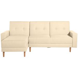 Just Cool Funktionssofa mit Hocker Beige