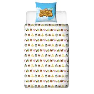 Bettwäsche Animal Crossing Textil - 135 x 200 x 1 cm