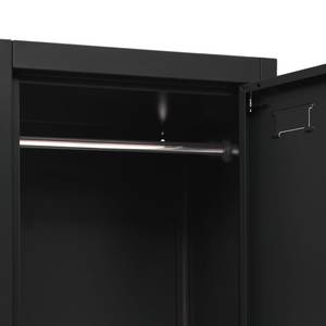 Armoire à casiers 294428-2 Noir - Profondeur : 45 cm