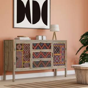 Buffet Massaï Marron - Fibres naturelles - 148 x 85 x 40 cm