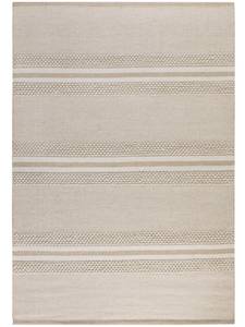 Handwebteppich Habo Breite Streifen Beige - 120 x 180 cm