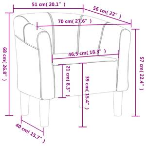 Clubsessel 3030663-1 Dunkelgrau