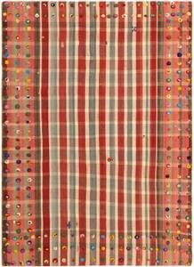 Tapis Jajim CXLIV Rouge - Textile - 144 x 1 x 203 cm