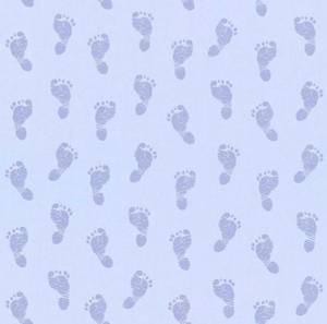 Tapete Blau - Kunststoff - Textil - 53 x 53 x 1005 cm