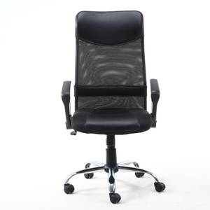 Chaise de Bureau Campus elevable Noir Noir - Textile - 62 x 110 x 62 cm
