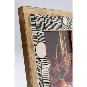 Bilderrahmen Harriett 10x15cm Schwarz - Holzwerkstoff - 17 x 22 x 2 cm