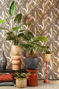 Panier à plantes Anne (Lot de 2) Marron - Fibres naturelles - Matière plastique - 30 x 28 x 30 cm