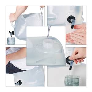 Faltbarer Wasserkanister im 4er Set 27 x 32 x 27 cm