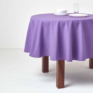 Tischdecke aus 100% Baumwolle Violett - 178 x 178 cm