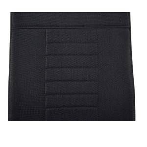 Esszimmerstuhl ALBA (4er-Set) Schwarz - Textil - 43 x 98 x 57 cm