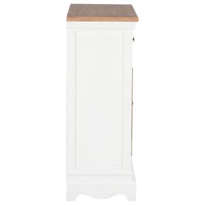 Buffet 280074 Blanc - Métal - 60 x 80 x 60 cm