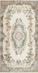 Tapis Ultra Vintage DCLXXIV Beige - Textile - 112 x 1 x 208 cm