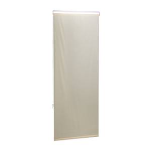 Duschrollo beige Beige - Metall - Kunststoff - 60 x 240 x 5 cm