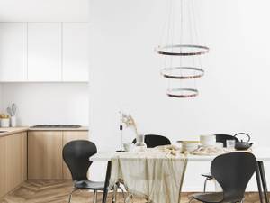 Lampe suspension ATREK Doré rose