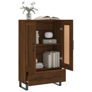 Highboard DE9410 Eiche Schwarzbraun Dekor