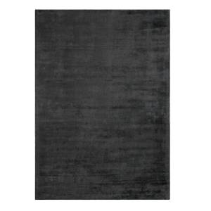 Tapis moderne tissé main OKER Noir - 160 x 230 cm
