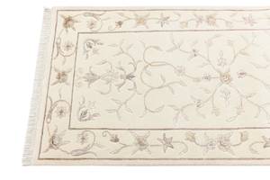 Tapis de couloir Darya CCCLV Beige - Textile - 76 x 1 x 302 cm