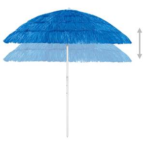 Parasol de plage hawaii 3006525 Bleu - 210 x 215 x 210 cm