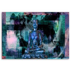 Wandbild Buddha Abstrakt Zen Spa 120 x 80 cm