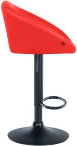 Tabouret de bar Davie Rouge