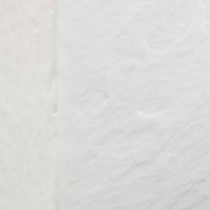 Porte-savon liquide aspect pierre carré Argenté - Blanc