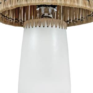 Tischlampe Jawa Beige - Naturfaser - 25 x 55 x 25 cm