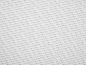 Memory Foam Kissen AMNE Weiß - Textil - 57 x 11 x 35 cm