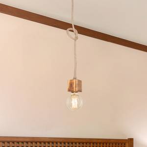 Suspension Corby E27 Marron - Métal - 10 x 95 x 10 cm