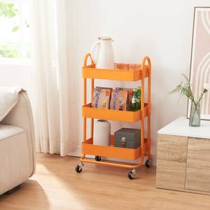 Servierwagen Pyhäntä Orange - Höhe: 79 cm