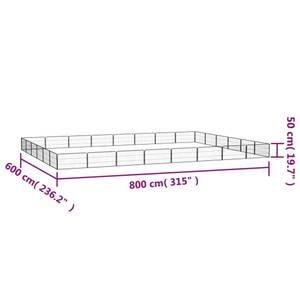 Hundelaufstall 3015785 600 x 800 cm