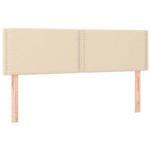 Lit à sommier tapissier 3017288-7 Blanc - Bois manufacturé - 144 x 88 x 193 cm