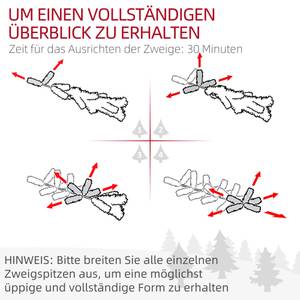 Weihnachtsbaum 830-838V03GN 75 x 210 x 75 cm