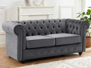 Sofagarnitur CHESTERFIELD Anthrazit