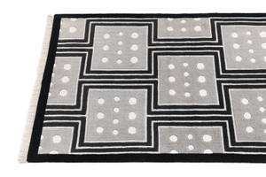 Tapis de passage Darya CCCXLIX Noir - Textile - 79 x 1 x 297 cm