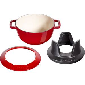 Fondue-Set 208756 Rot - Stein - 2 x 12 x 20 cm