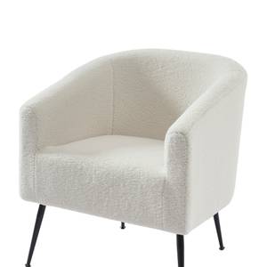 Fauteuil TOMMY Blanc - Textile - 70 x 75 x 69 cm