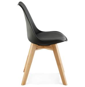 Chaise TEKI Noir - Bois massif - 49 x 83 x 56 cm