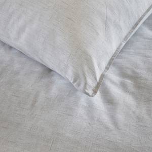 Bettbezug Baumwolle - 140x200/220 Weiß 140 x 4 cm