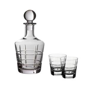 Whisky-Set Ardmore Club 3-teilig Glas - 15 x 21 x 25 cm