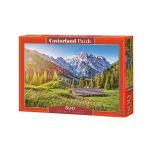 Puzzle Sommer in den Alpen 500 Teile Papier - 25 x 4 x 35 cm