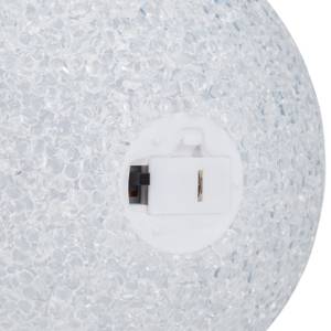LED Kugelleuchte mit Farbwechsel Weiß - Kunststoff - 15 x 15 x 15 cm