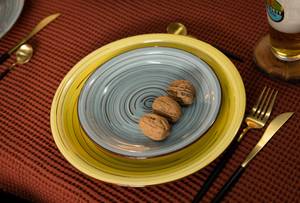 Teller Rimini 6er Set Keramik - 2 x 2 x 27 cm