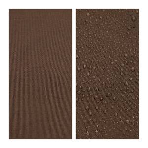 Voile d'ombrage rectangulaire marron 450 x 350 cm