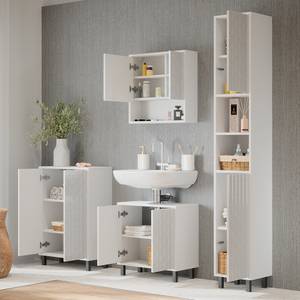 Mobilier de salle de bains Agasta Blanc