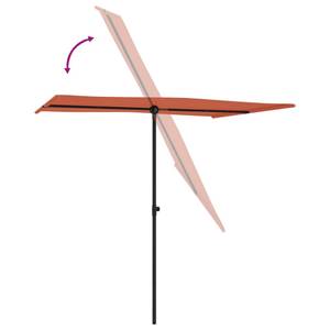 parasol 3001675 Brun rouge - 150 x 215 x 200 cm