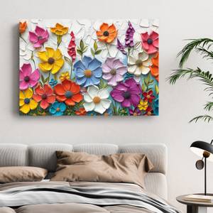 Bild Gemälde Blumen IX 100 x 70 cm