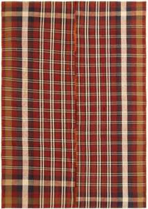 Tapis Jajim CLXVI Rouge - Textile - 142 x 1 x 201 cm