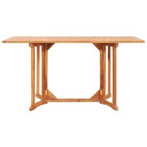 Table de salle à manger Marron - Bois massif - Bois/Imitation - 150 x 75 x 150 cm