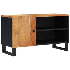 TV-Schrank D444 Braun - Massivholz - 33 x 46 x 80 cm