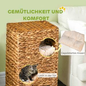 Katzenturm D30-800V00LR Braun - Textil - 31 x 76 x 40 cm